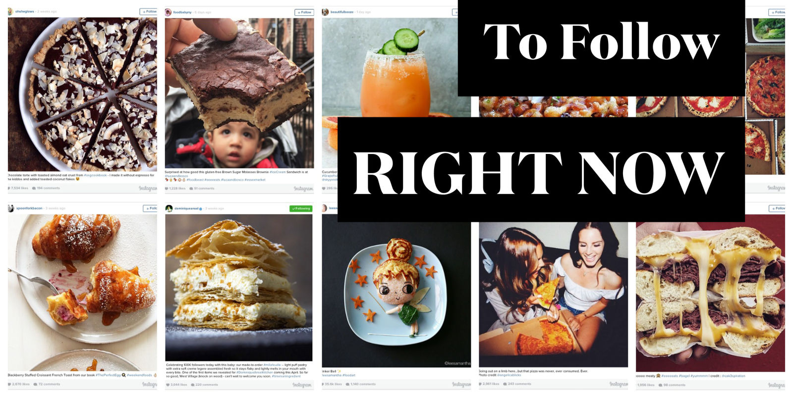 35 Most Amazing Food Instagrams to Follow Right Now