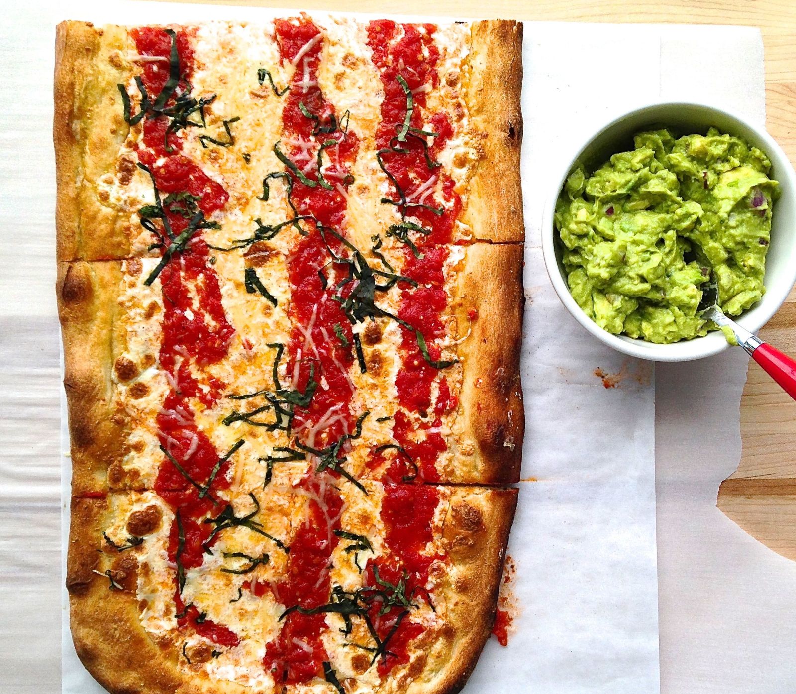 Pizza With Guacamole Guacamole Pizza