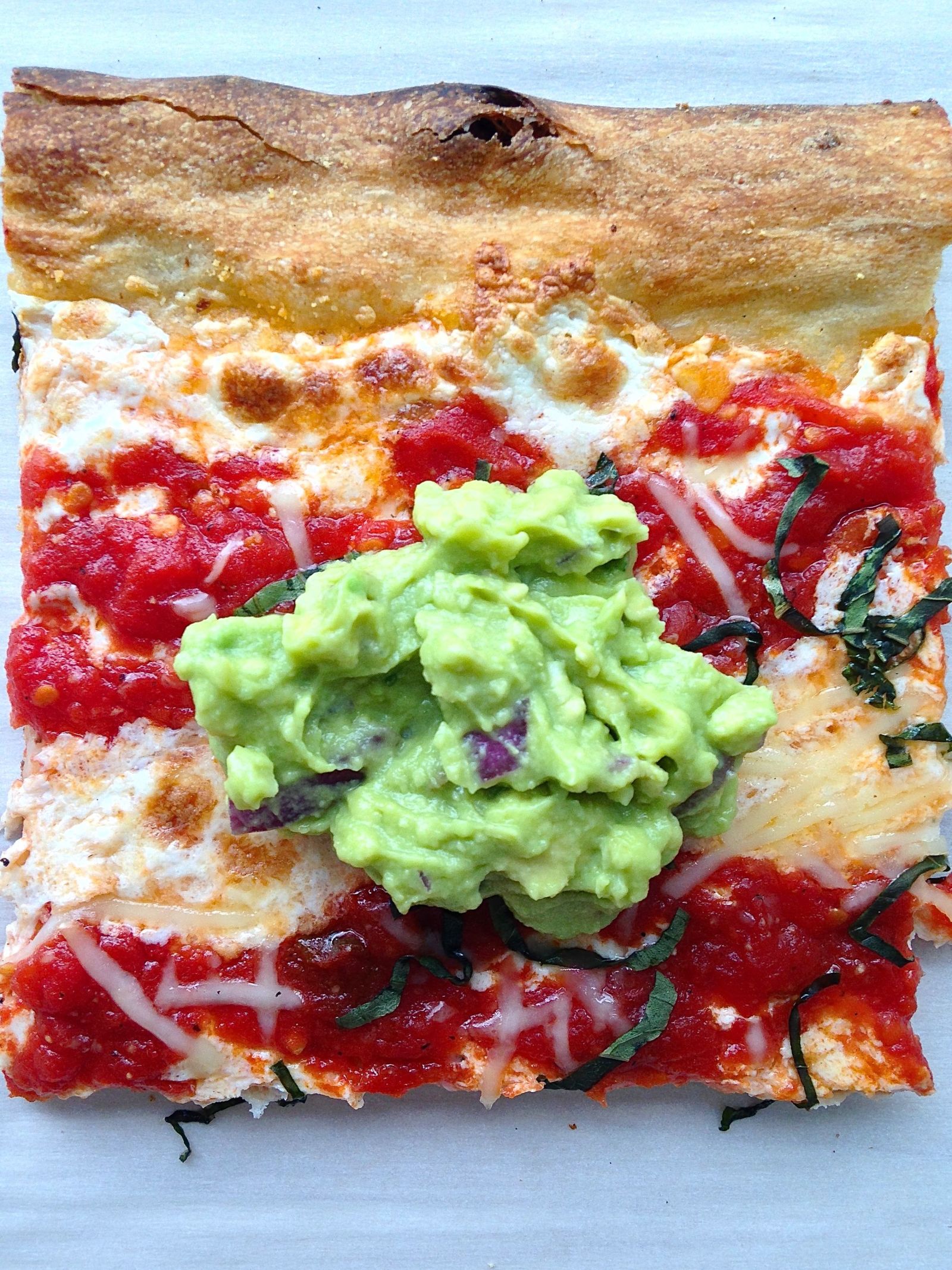 Pizza With Guacamole Guacamole Pizza