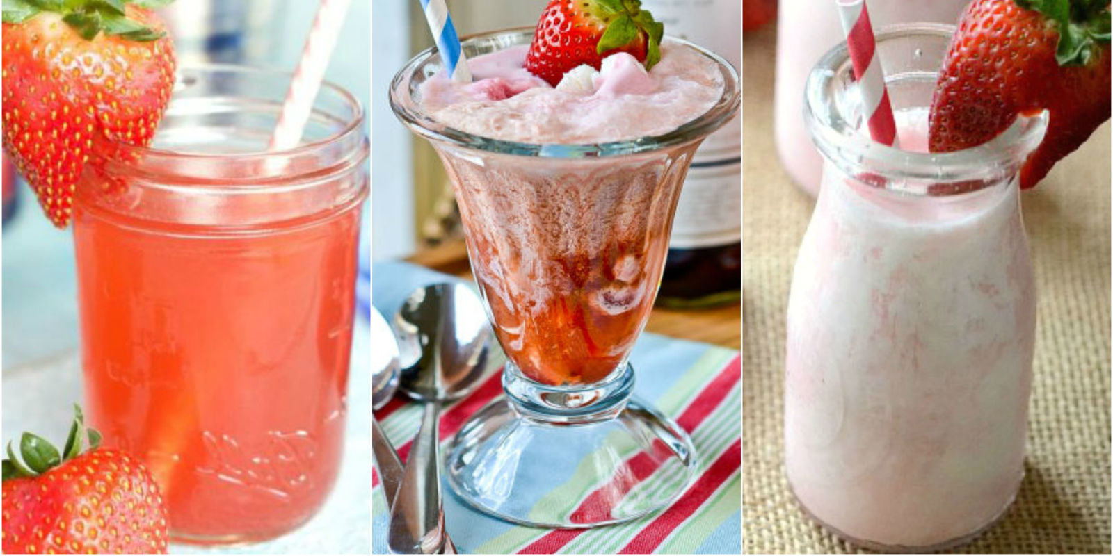 11 of the Happiest, Springtime StrawberriesandCream Cocktails Ever