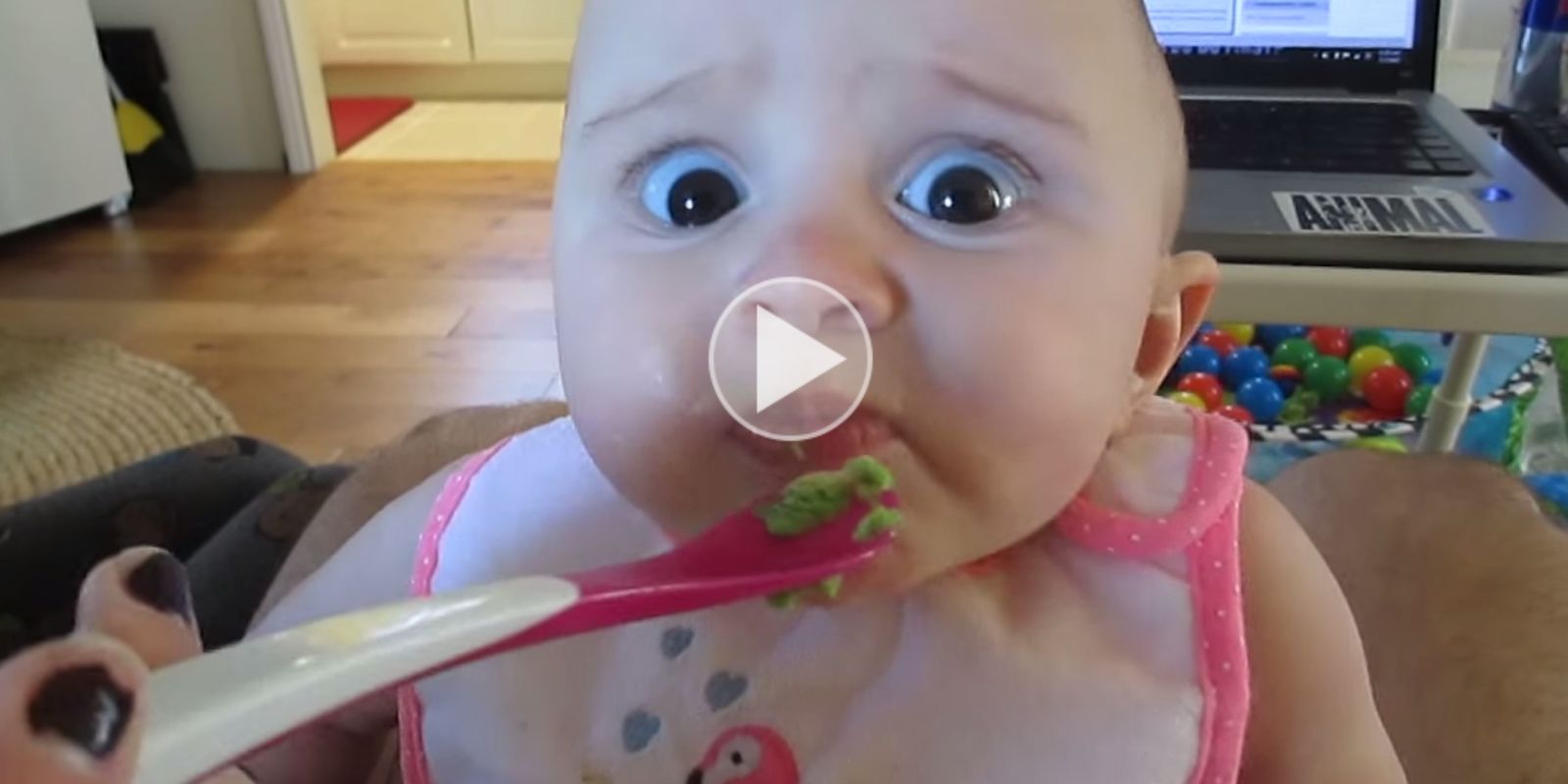The Baby in This Hysterical Viral Video Really Really Hates Avocados