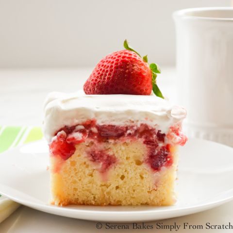 Best Moist Yellow Cake Recipe With Strawberries Best Moist Yellow Cake Recipe With Strawberries