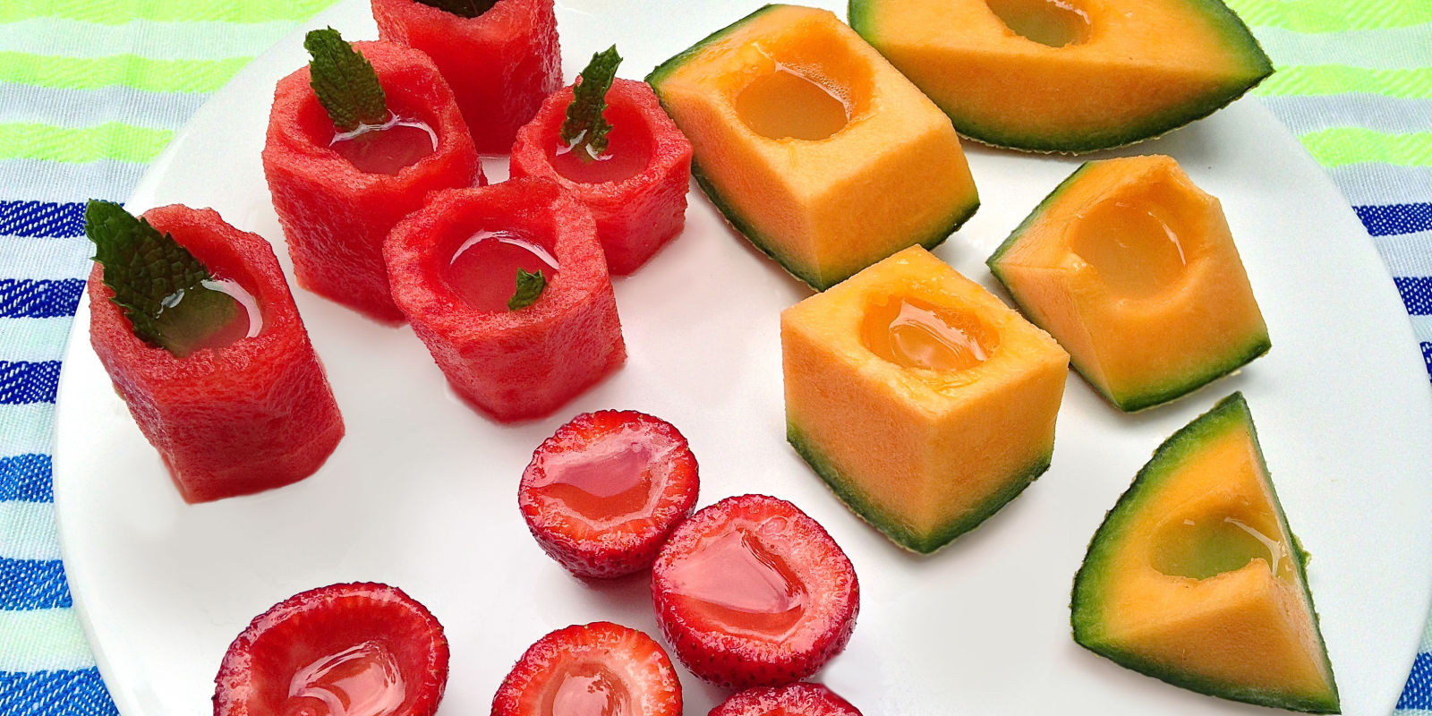 How to Make a Fruit Shot Glass Fruit Shot Glasses