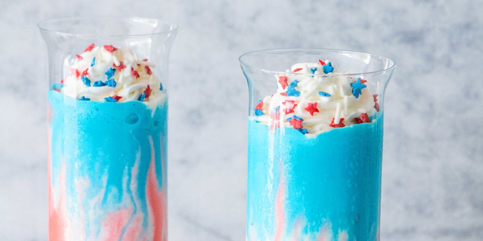 Firecracker Milkshake Recipe How to Make a Fourth of July Milkshake