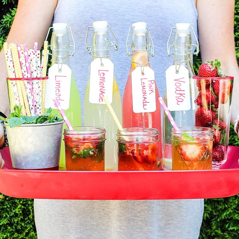 DIY Lemonade Bar How to Set Up a Lemonade Bar