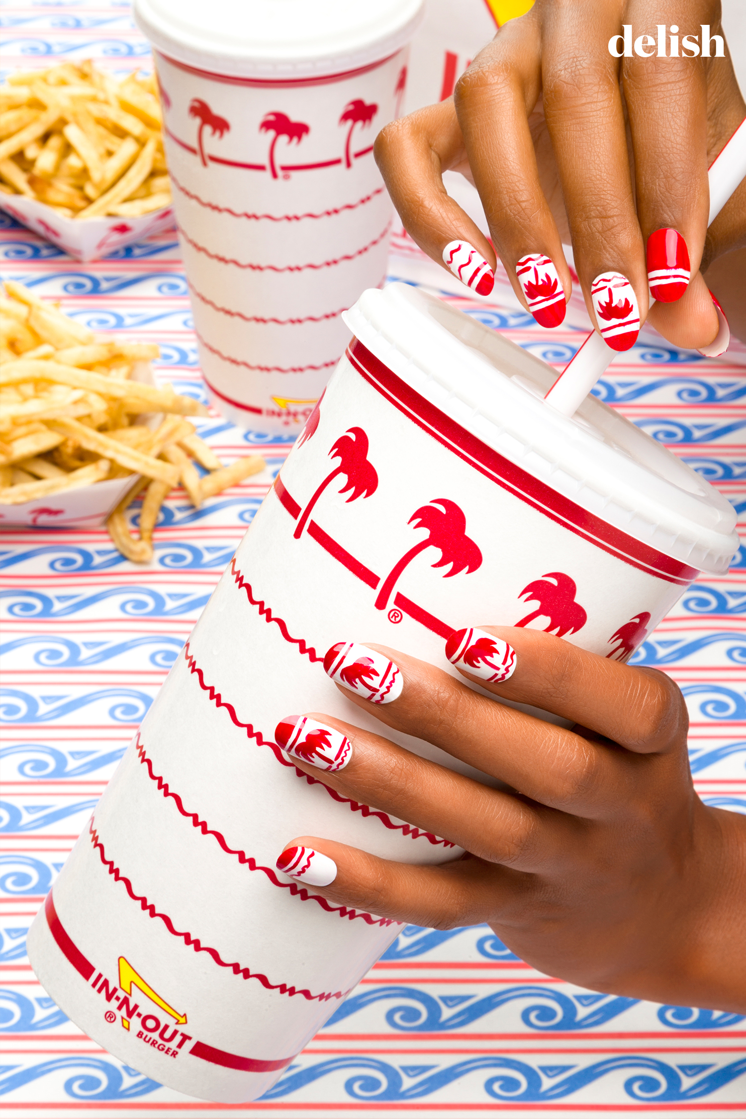 Fast Food Nail Art Ideas InandOut Nail Art