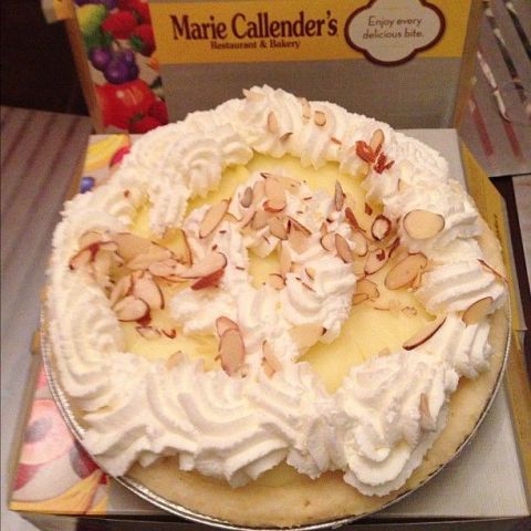 It's Back. Red Velvet Dream Holiday Pie Marie Callender's Restaurant & Bakery. Home Cooked Happiness. Southwest Avocado Salad with Chicken. Iceberg, romaine, a blend of three cheeses and tortilla strips tossed in chipotle ranch dressing.