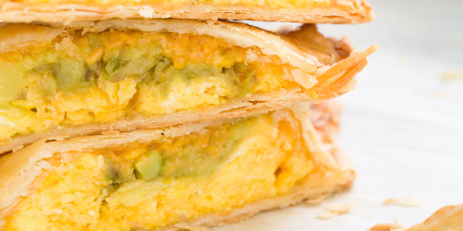 Best Egg, Avocado, and Cheddar Homemade "Hot Pockets" Recipe How to