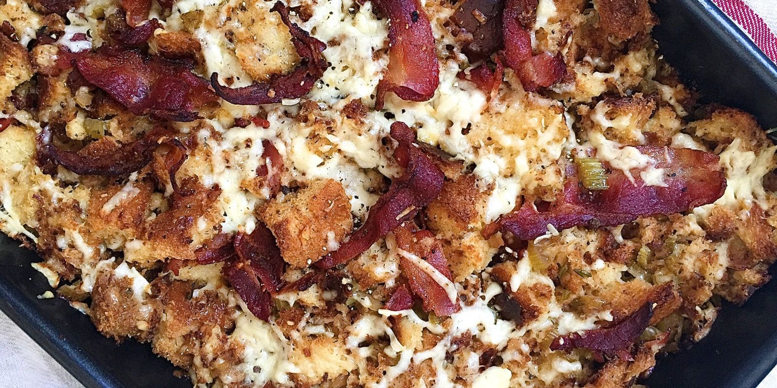 beer recipes 1446566260 delish for stuffing bacon cheddar stuffing.jpg with thanksgiving and bacon landscape