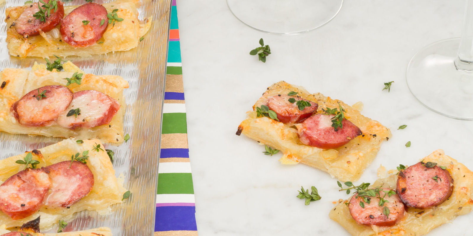 Best Caramelized Onion and Kielbasa Tarts RecipeHow to Make