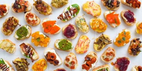 crostini appetizer toasts bruschette lightflow sceglierle appetisers calabrese