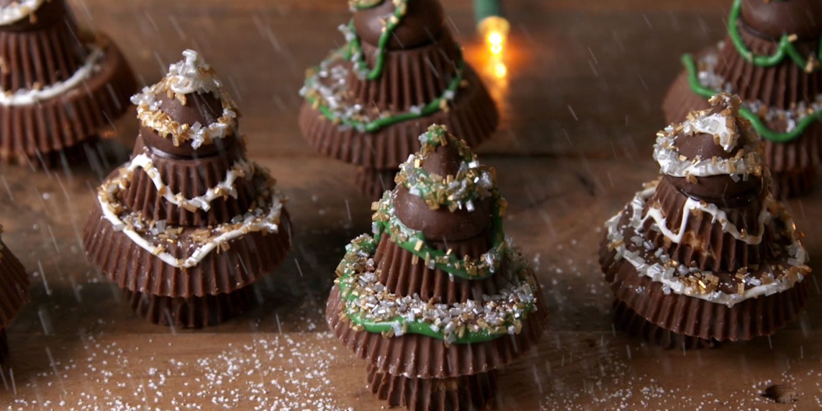 How to Make Reeses Trees Reeses Holiday Desserts Christmas Tree Reese