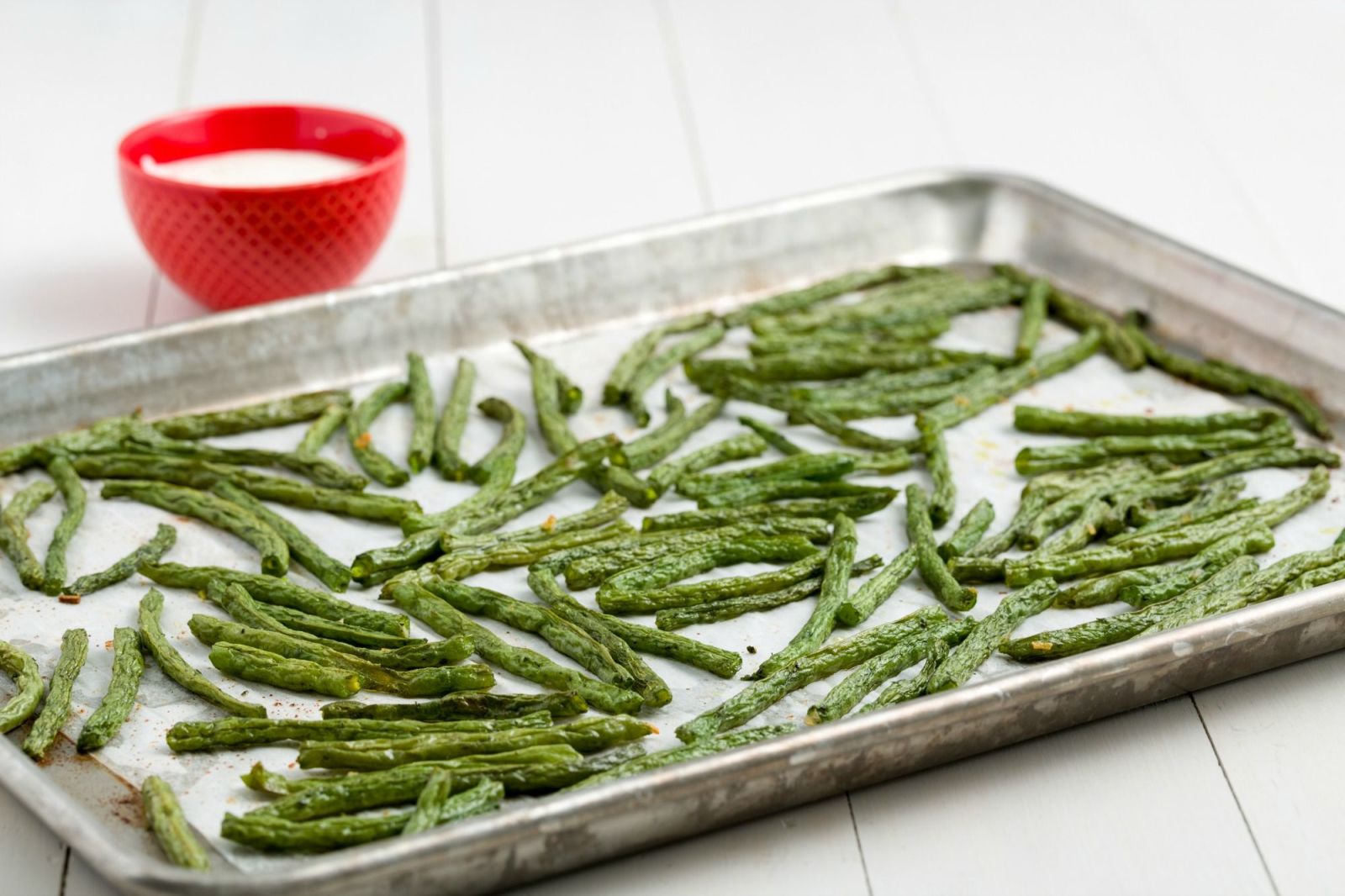 Ranch Roasted Green Bean Fries Healthy French Fry Alternatives