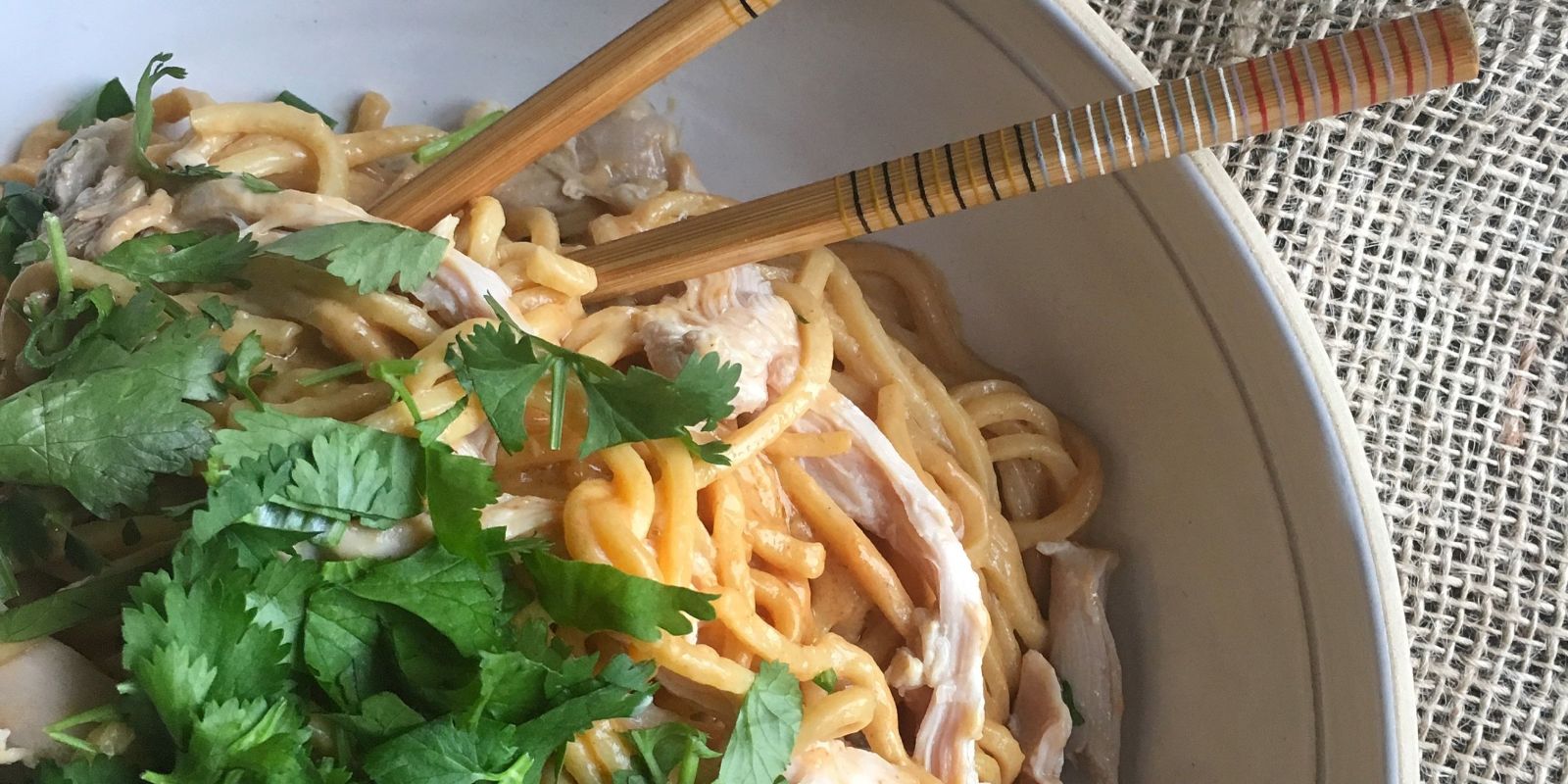 Best Coconut Peanut Noodles with Shredded Chicken RecipeHow to Make Coconut Peanut Noodles with