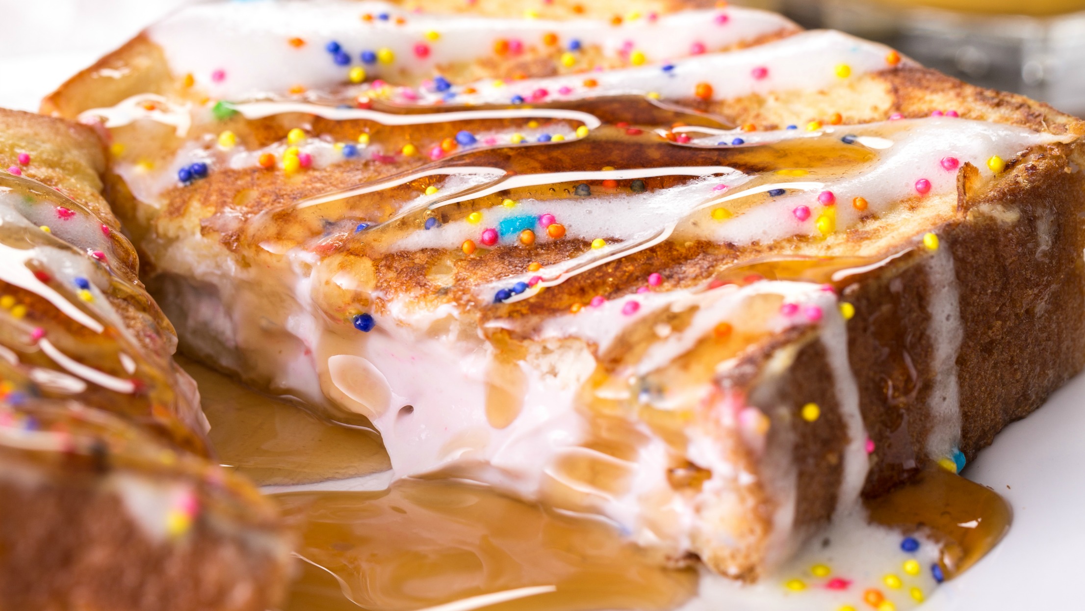 How to Make Stuffed French Toast Birthday Cake French Toast