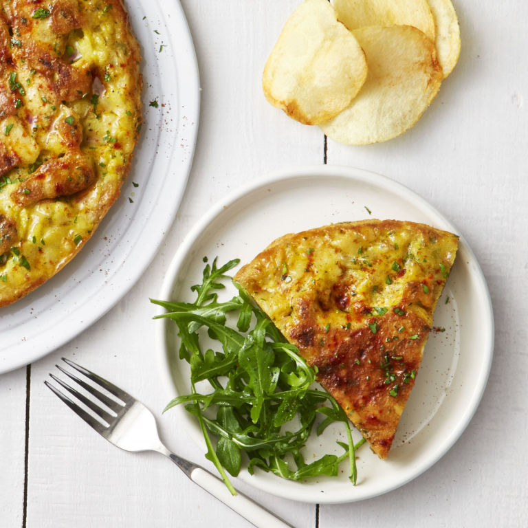 Potato Chip Omelet Omelette Recipes