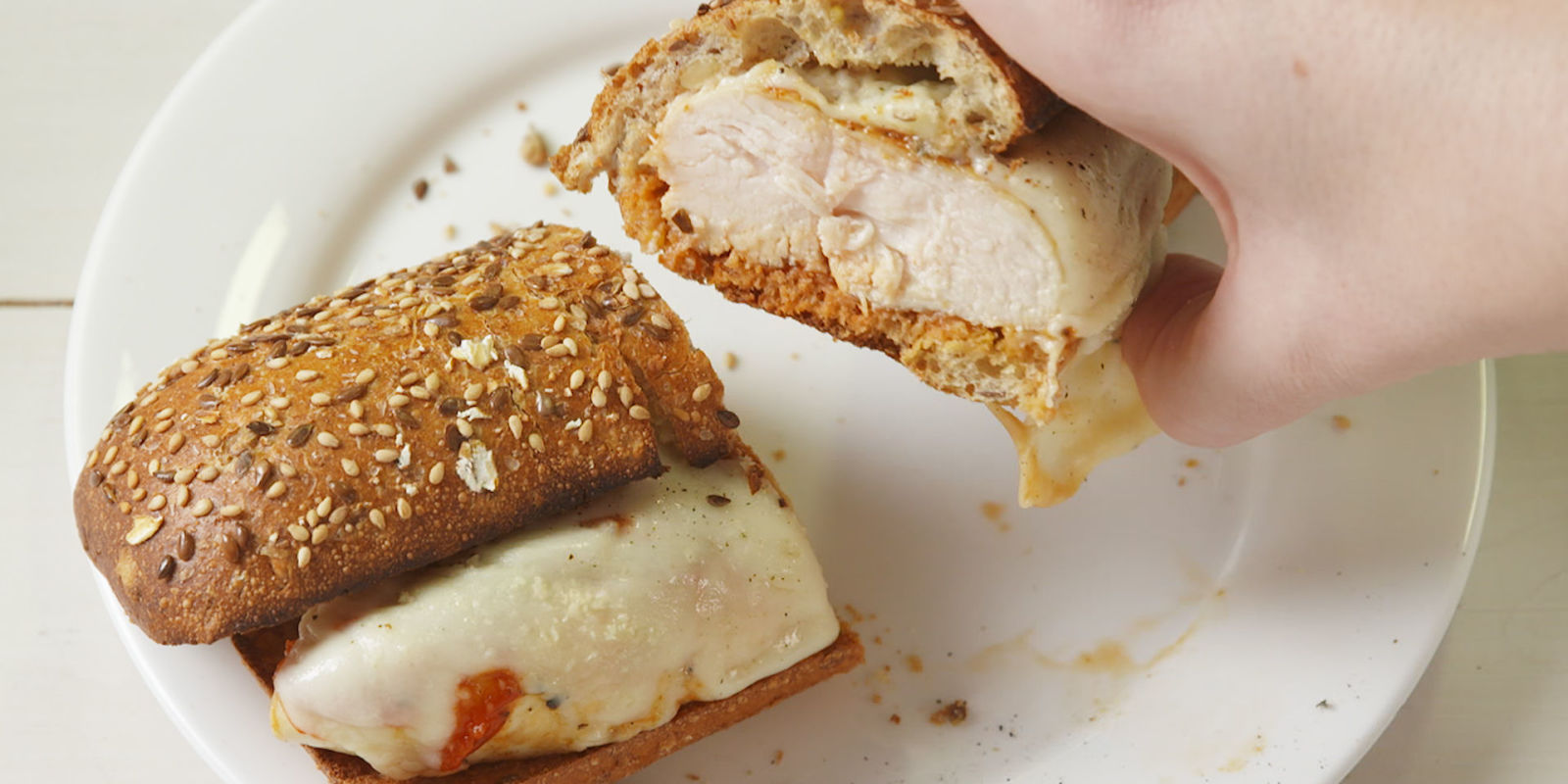 Joy Bauer Grilled Chicken Parm Hero Recipe