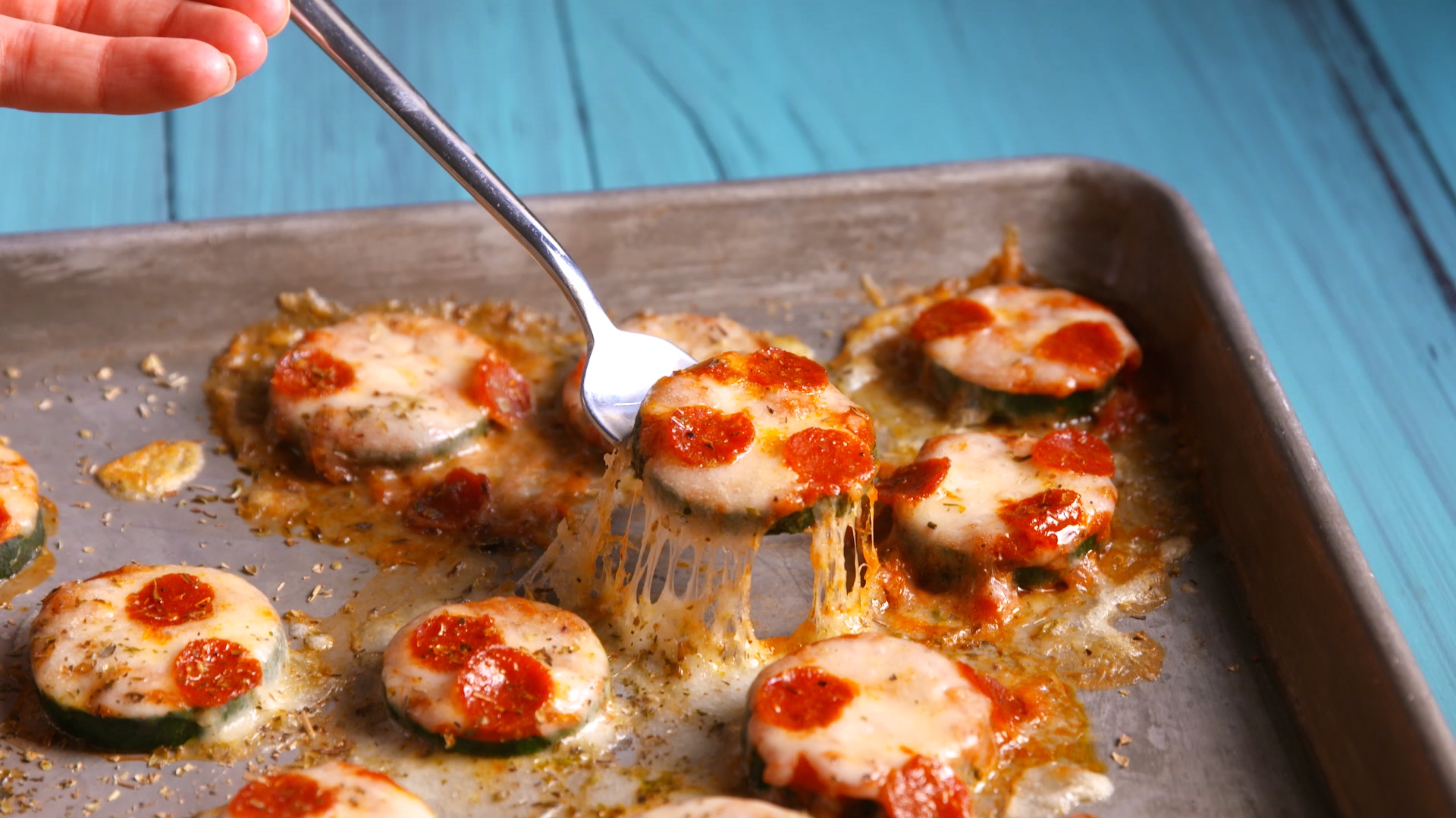 Zucchini Pizza Bites Zucchini Pizza