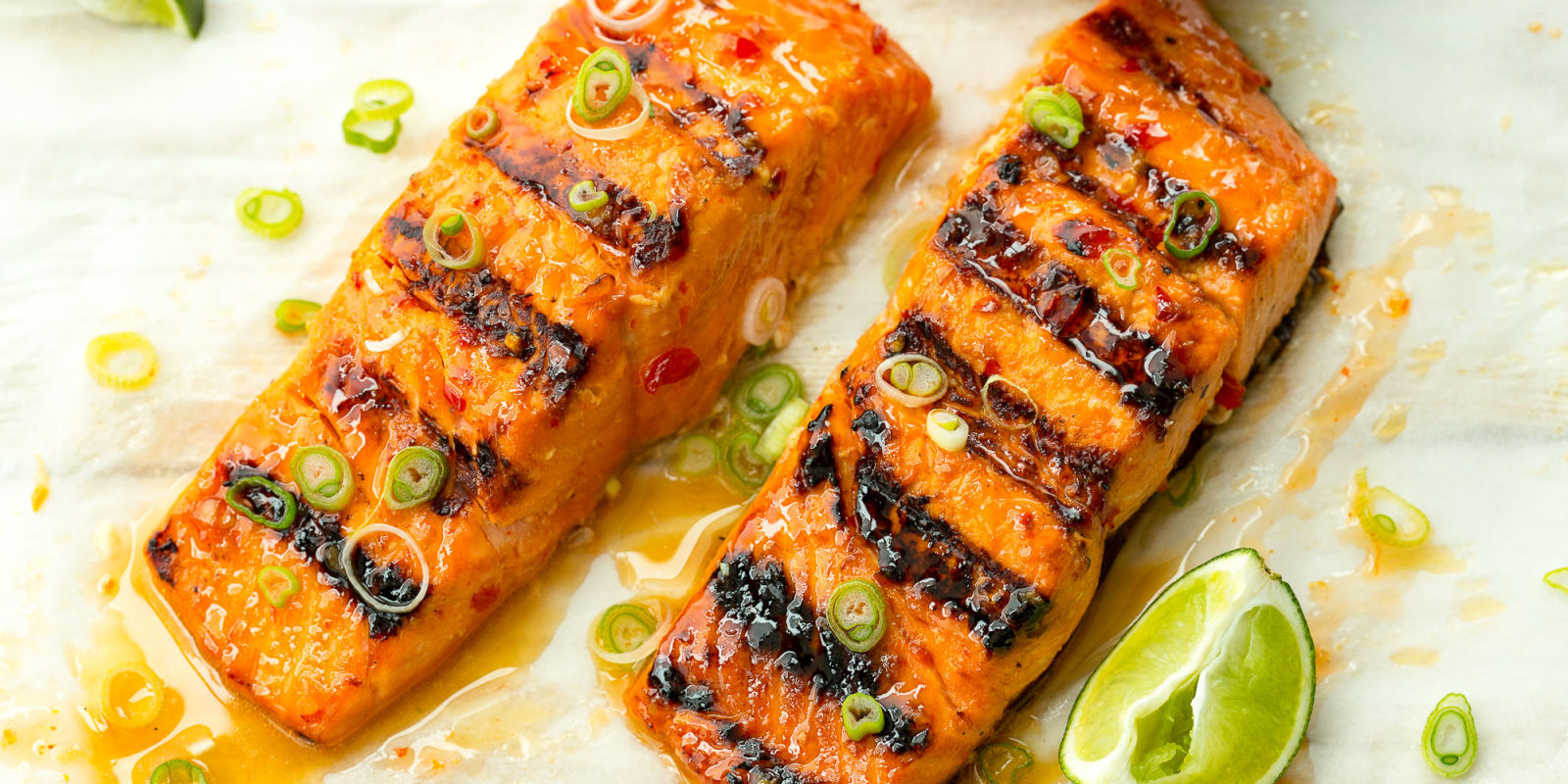 Best Sweet ChiliLime Grilled Salmon Recipe