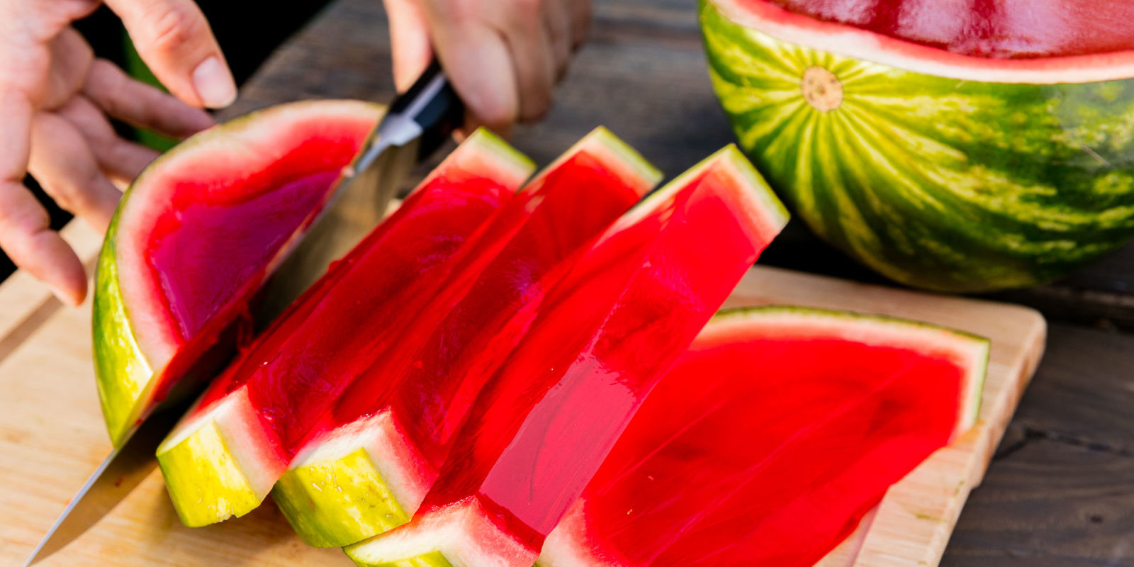 Watermelon JellO Shots Giant Watermelon JellO Shot