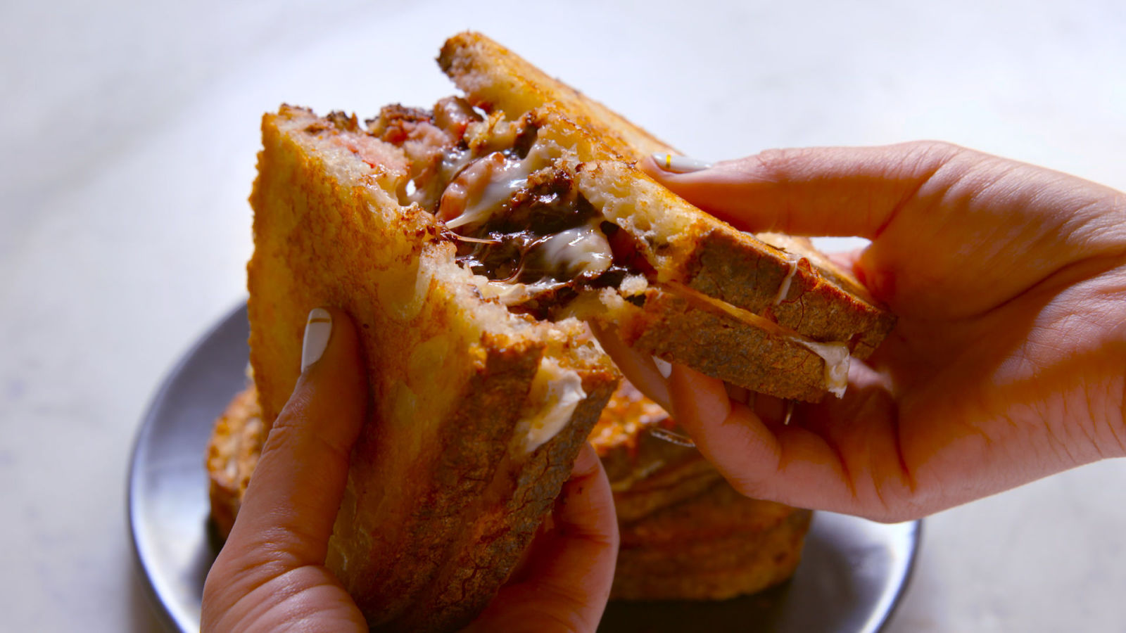 Chocolate Brie Grilled Cheese Recipe