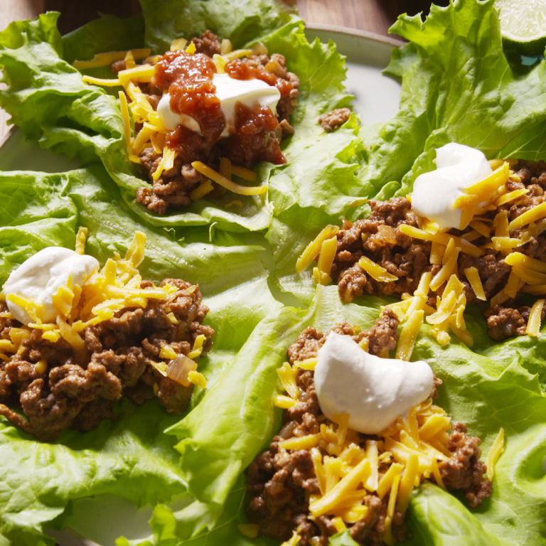 Taco Lettuce Cups Beef Taco Recipe