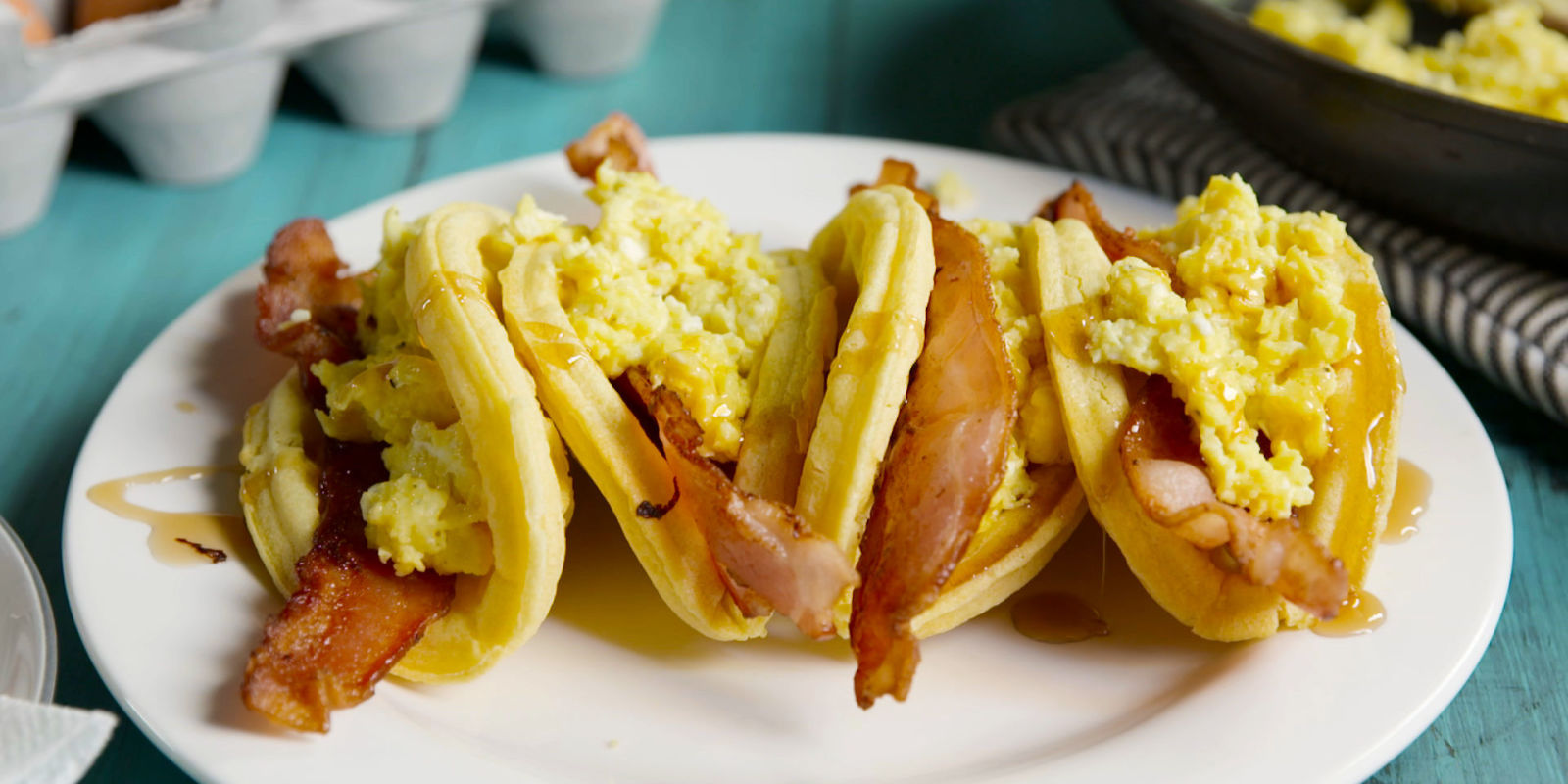 Best Waffle Breakfast Tacos Recipe How To Make Breakfast Tacos