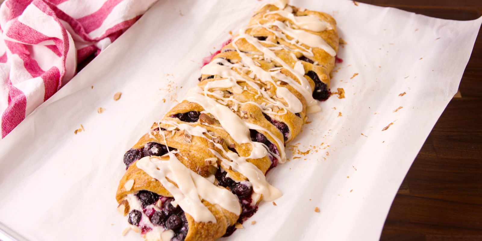 Cooking Blueberry Breakfast Braid Video Blueberry Breakfast Braid