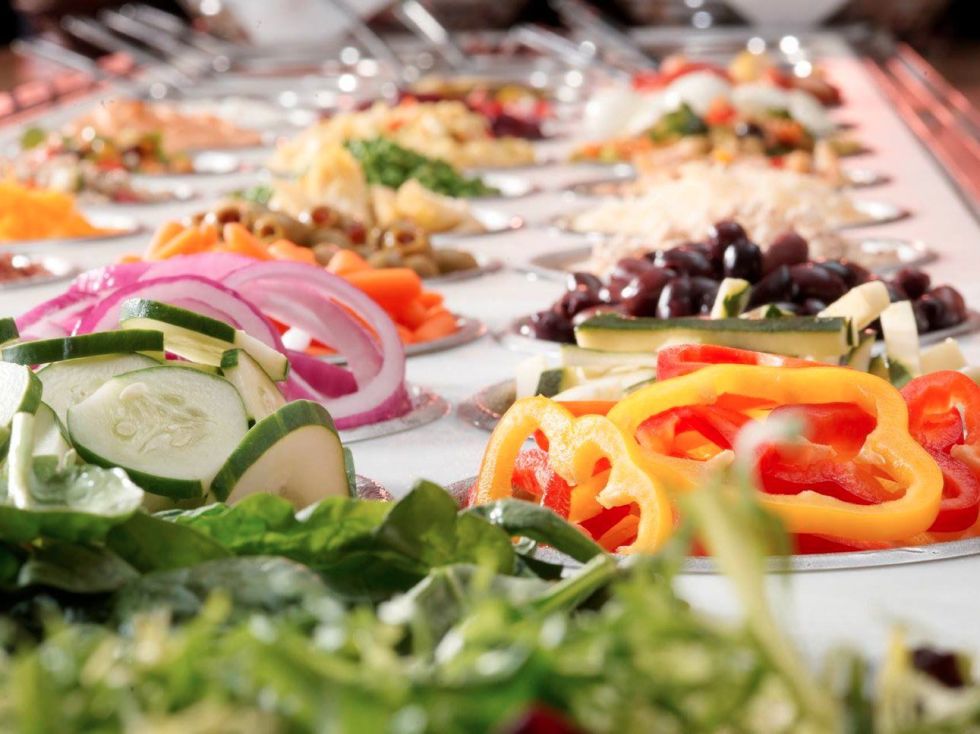 Jason's Deli salad bar
