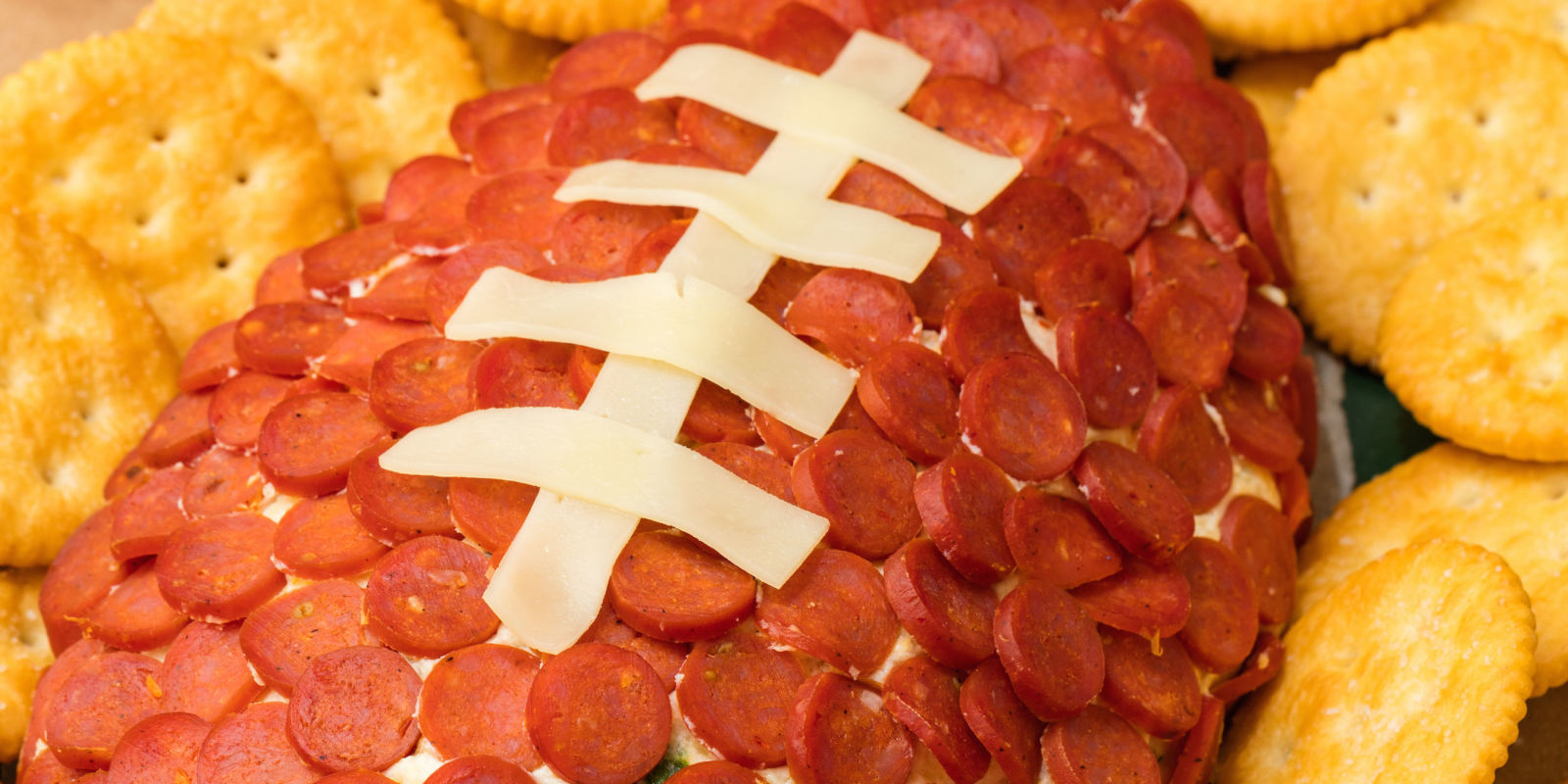 Pepperoni Football Recipe—Delish.com