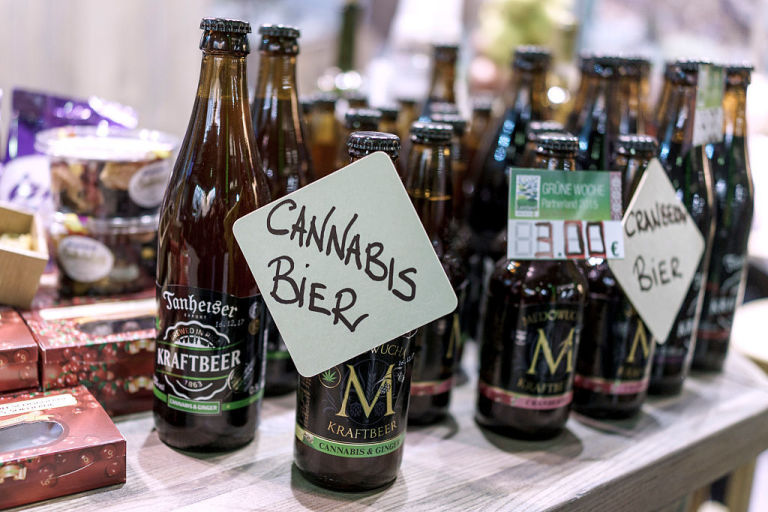 Image result for Cannabis-Infused Beer