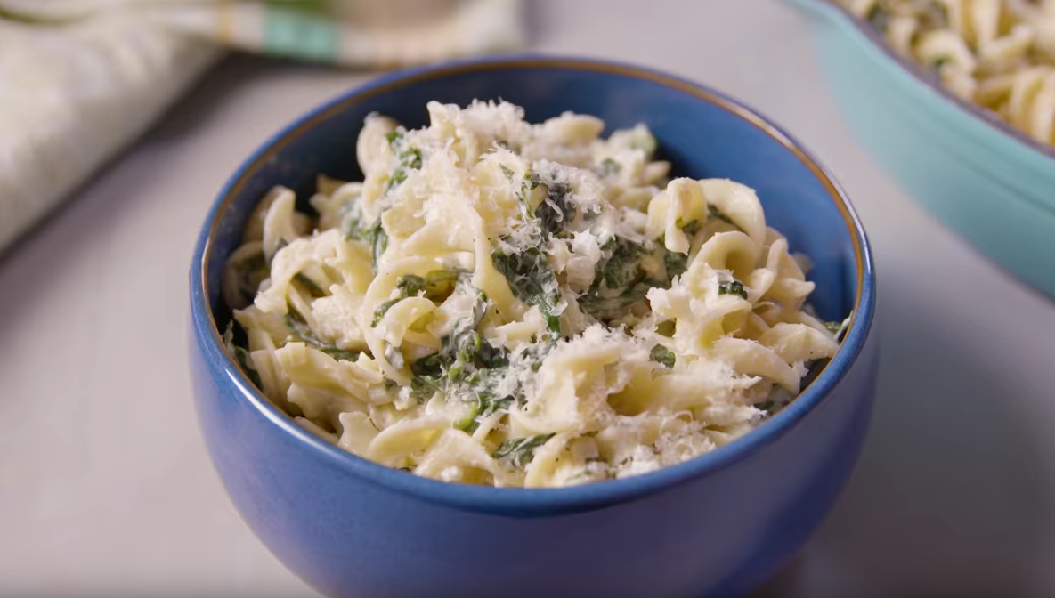 Best Creamed Spinach and Artichoke Noodles Recipe Delish