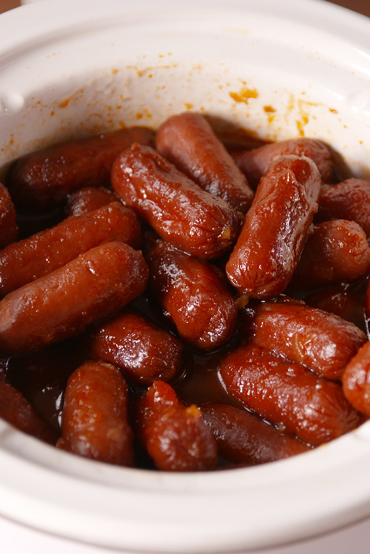 Best SlowCooker Bourbon Smokies RecipeHow To Make SlowCooker Bourbon