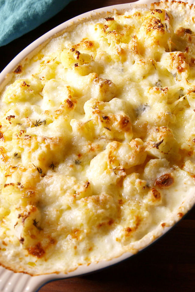 Best Cheesy Cauliflower Bake How to Make Cheesy Cauliflower Bake