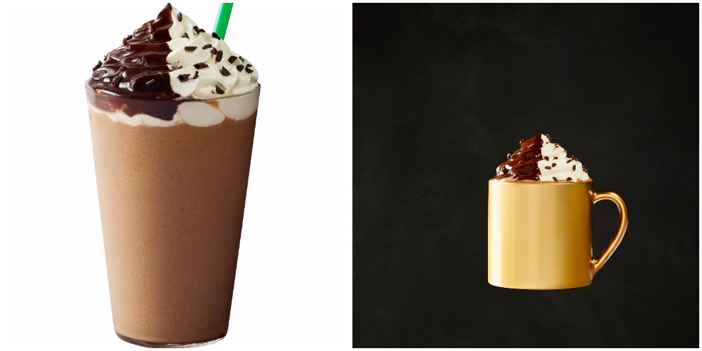 Starbucks Launches Tuxedo Mocha , Frappucino, and Hot Chocolate