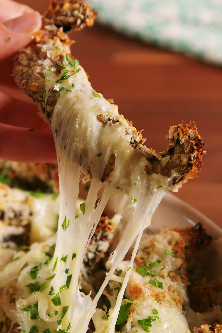 Best Cheesy Portobello Fries How to Make Cheesy Portobello Fries