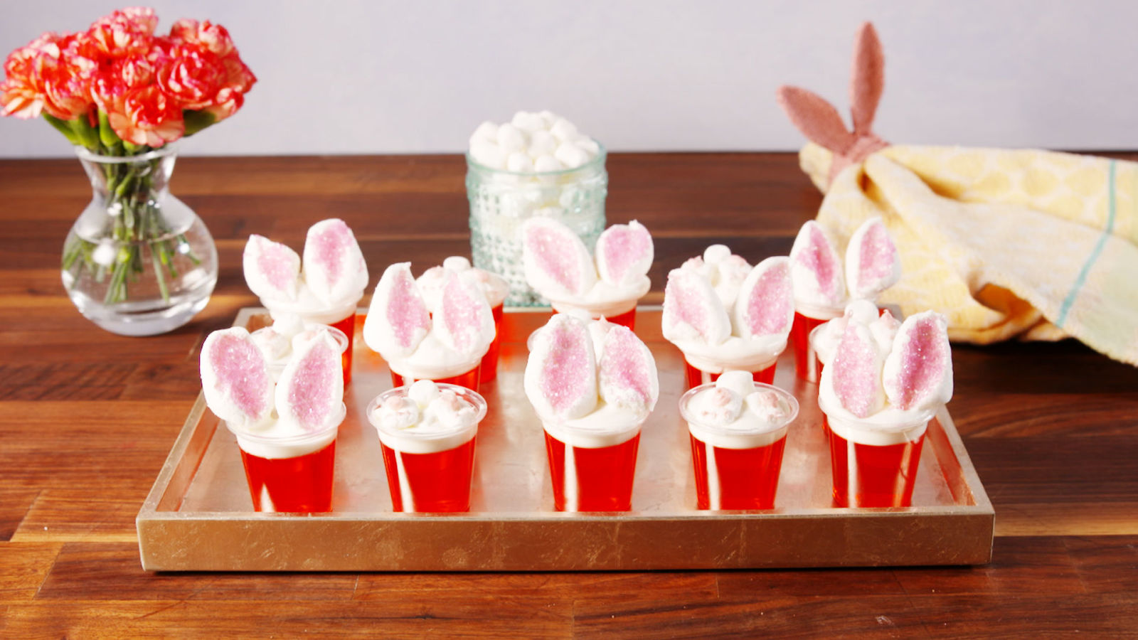 How To Make Bunny JellO Shots Bunny Jello Shots Video