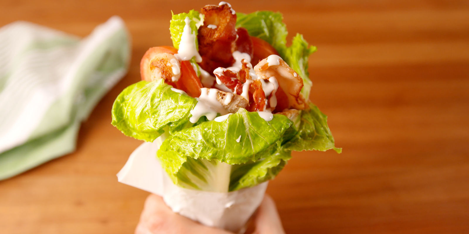 Best Chicken Bacon Ranch Lettuce Wrap Recipe How to Make Chicken Bacon
