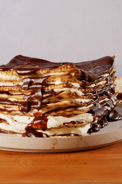 Matzoh Icebox Cake