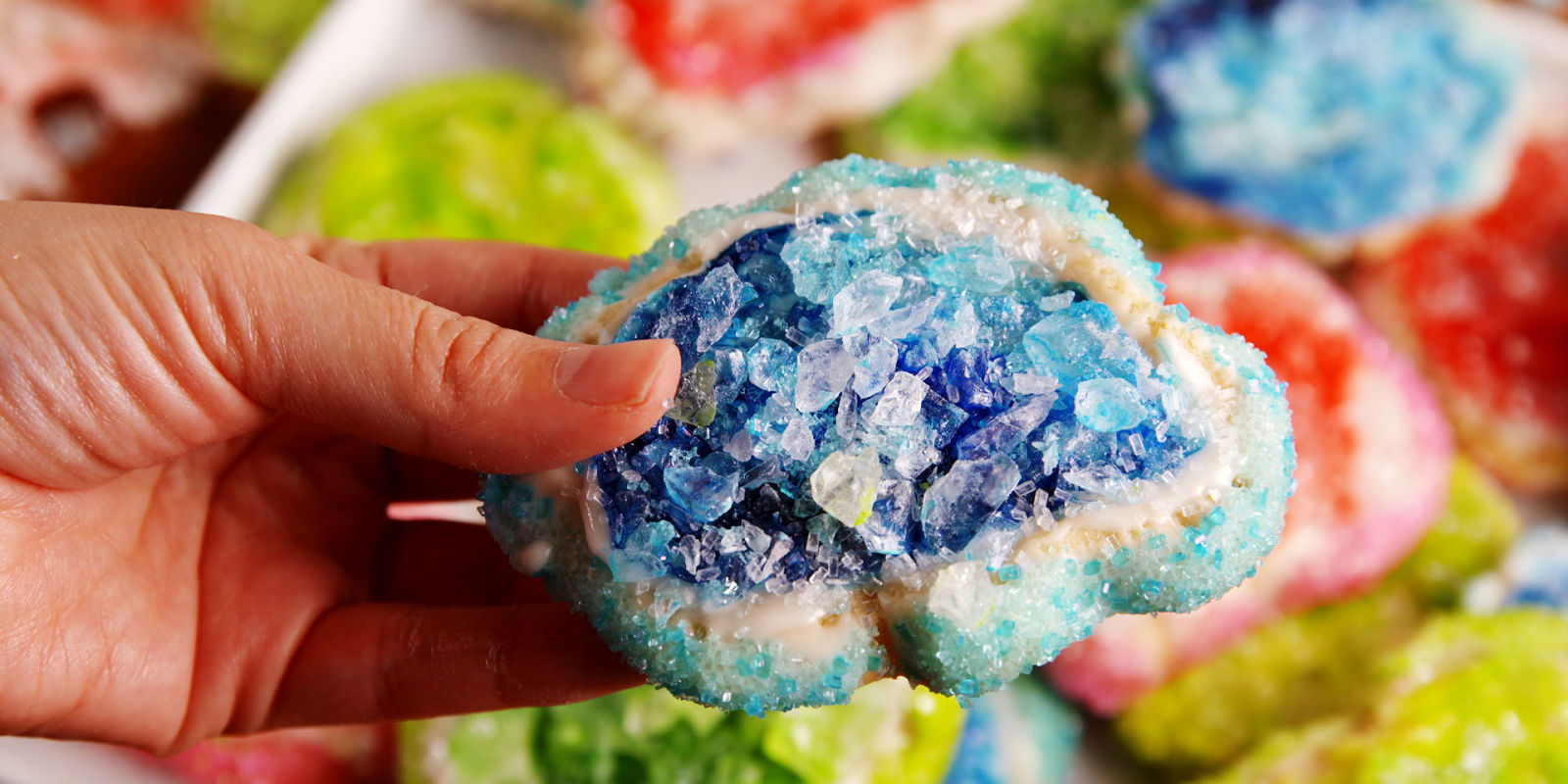 These Geode Sugar Cookies Will Rock Your World