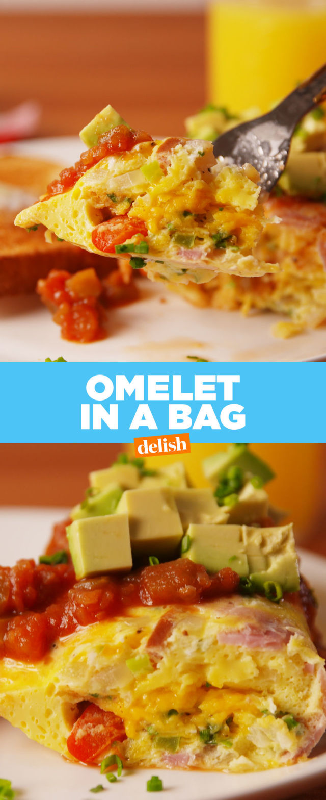Best Omelet in a Bag Recipe How to Make an Omelet in a Bag