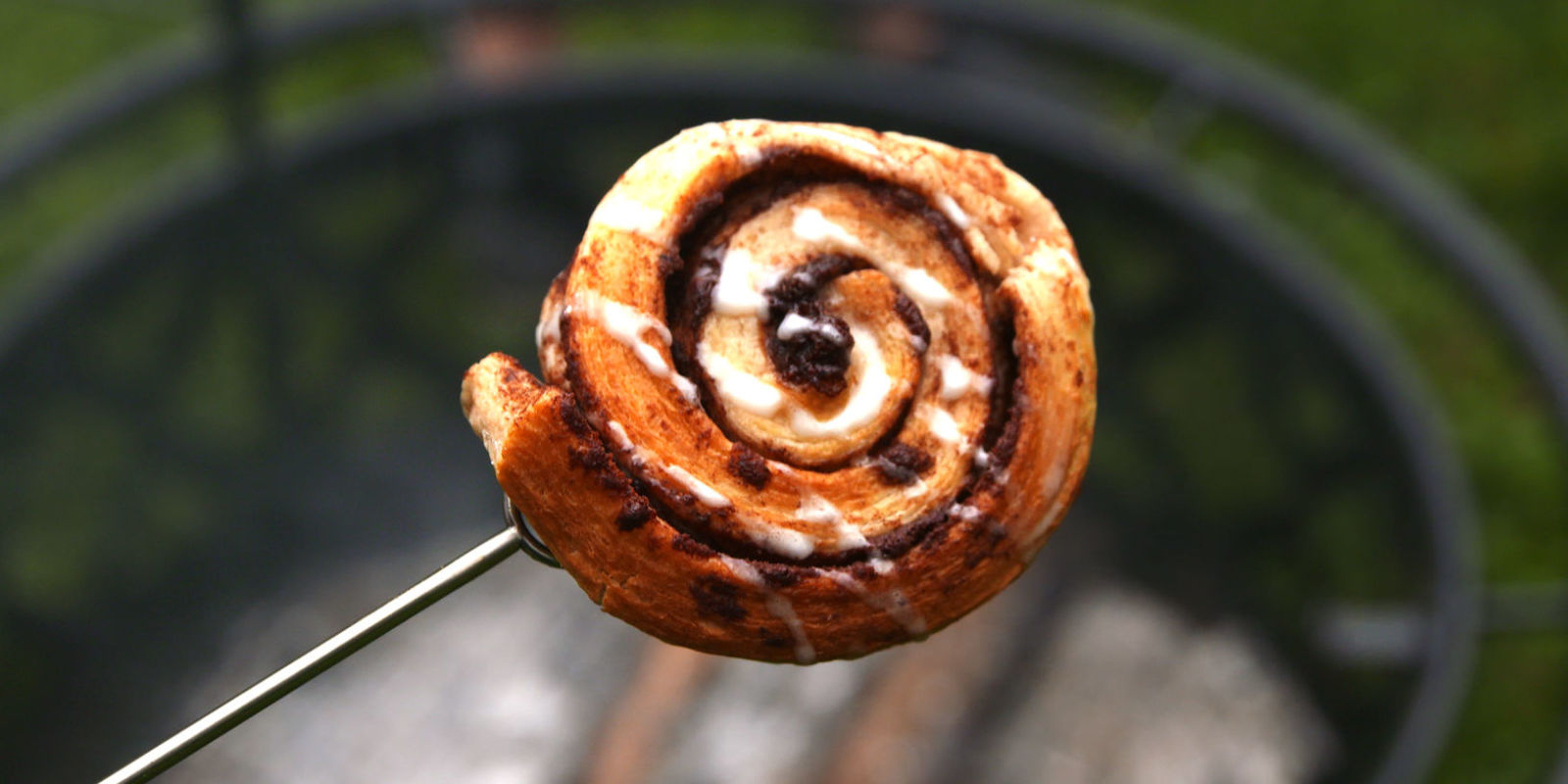 You Can Cook Cinnamon Rolls Over A Campfire