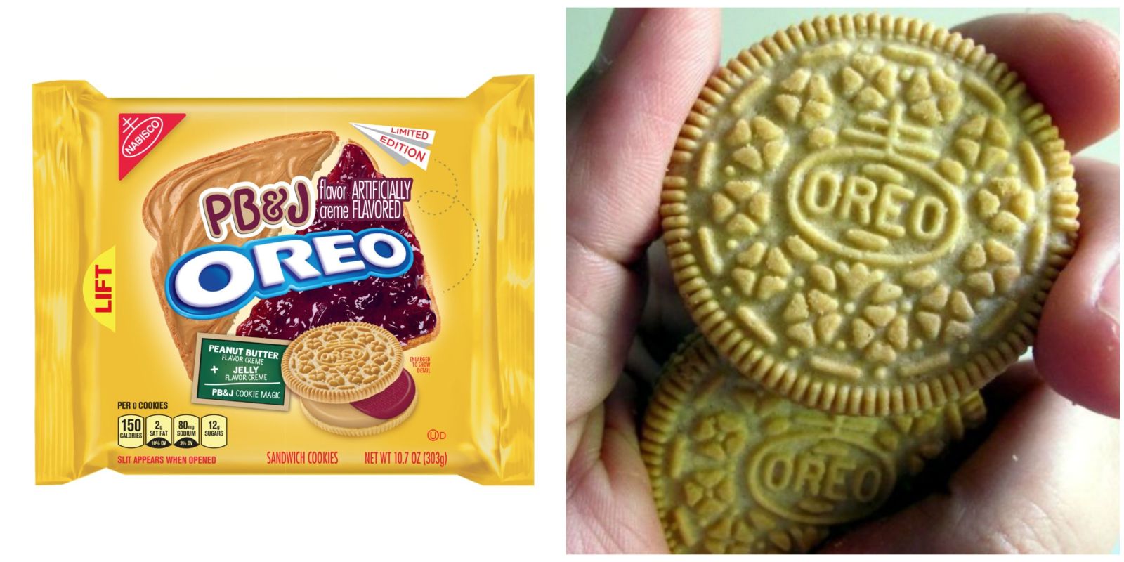 Peanut Butter And Jelly Oreos Are Real — New Oreo Flavor