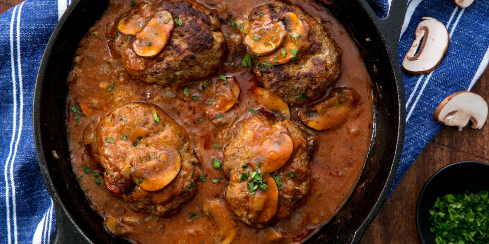 Salisbury Steak Horizontal