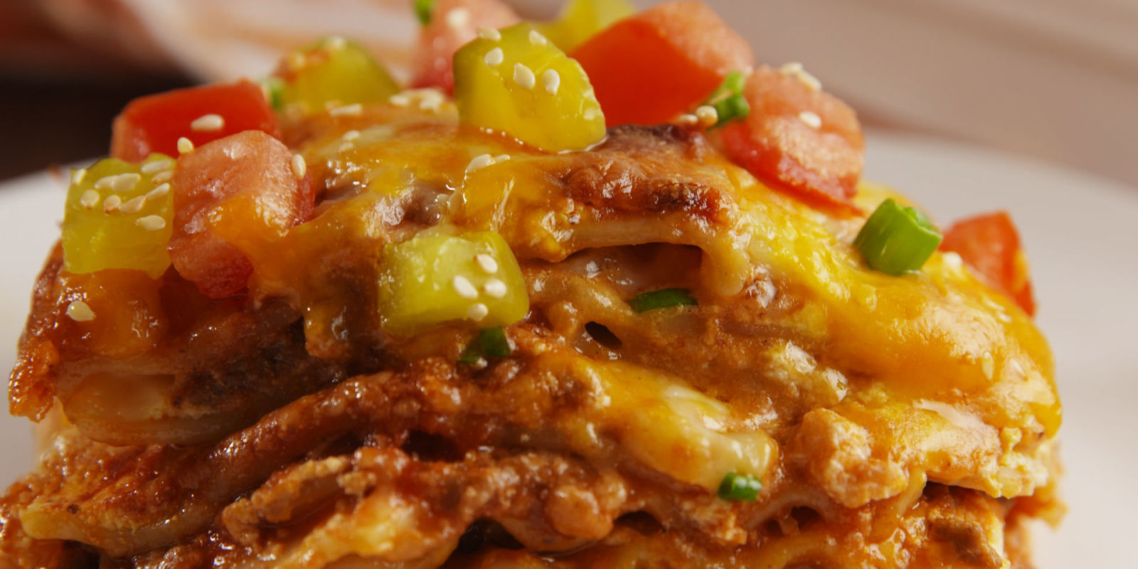 Best Cheeseburger Lasagna Recipe How to Make Cheeseburger Lasagna