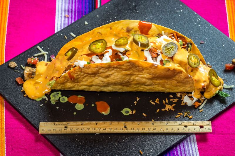 Could You Take Down This Footlong, TwoPound Taco?