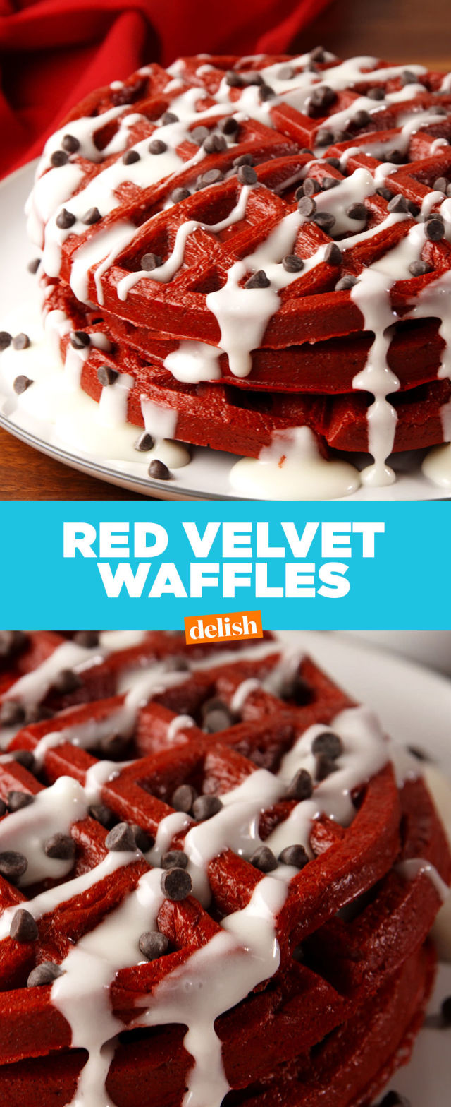 Red Velvet Waffles Recipe Using Cake Mix Red Velvet Waffles Recipe Using Cake Mix