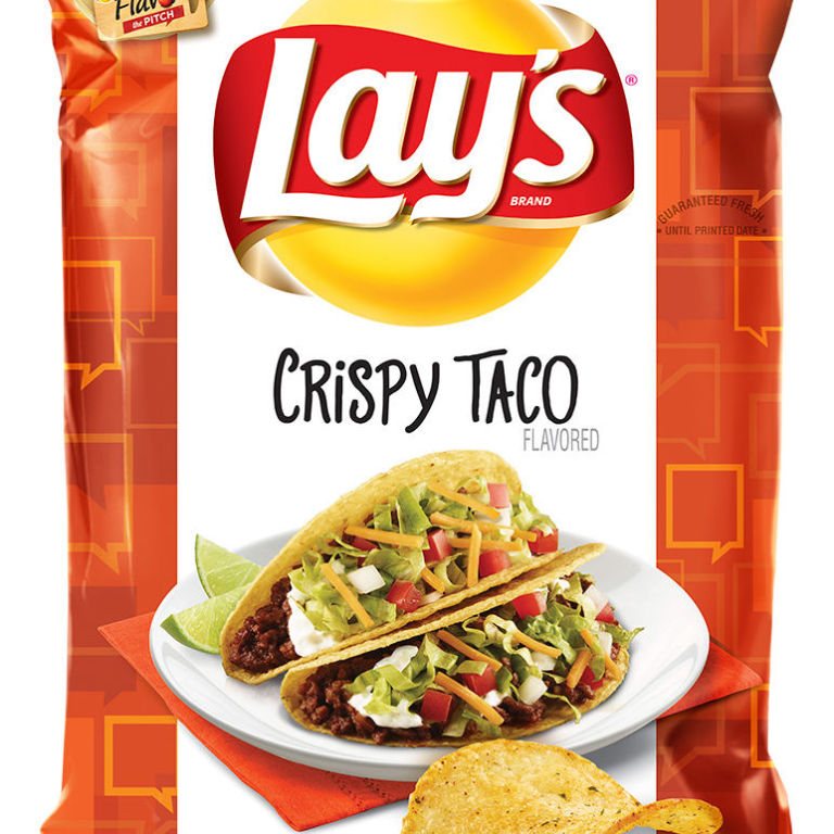 crispy taco lays chips