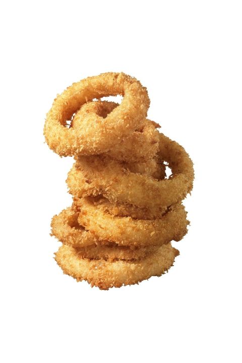 This bonus one is for me, as I would like to have a working liver while adhering to the outer bounds of the recommended 14 weekly units of alcohol. (Because according to some not terribly reputable-looking sites, wanting onion rings = I should be begging family members to be donors.) But Rumsey chalked it up to something else entirely: the ol' carb conundrum (with the breading), as explained in the previous slide. NOT SURE, but will work on it.