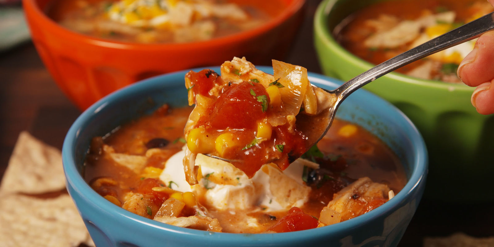 Best CrockPot Chicken Enchilada Soup Recipe How to Make CrockPot